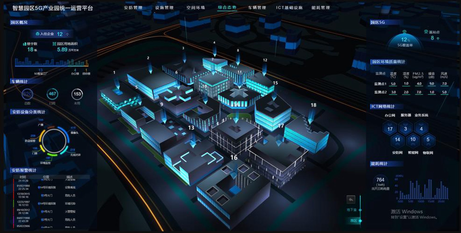 智慧三维图景